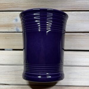 Homer Laughlin Fiesta Utensil Crock (Plum) - Retired Color